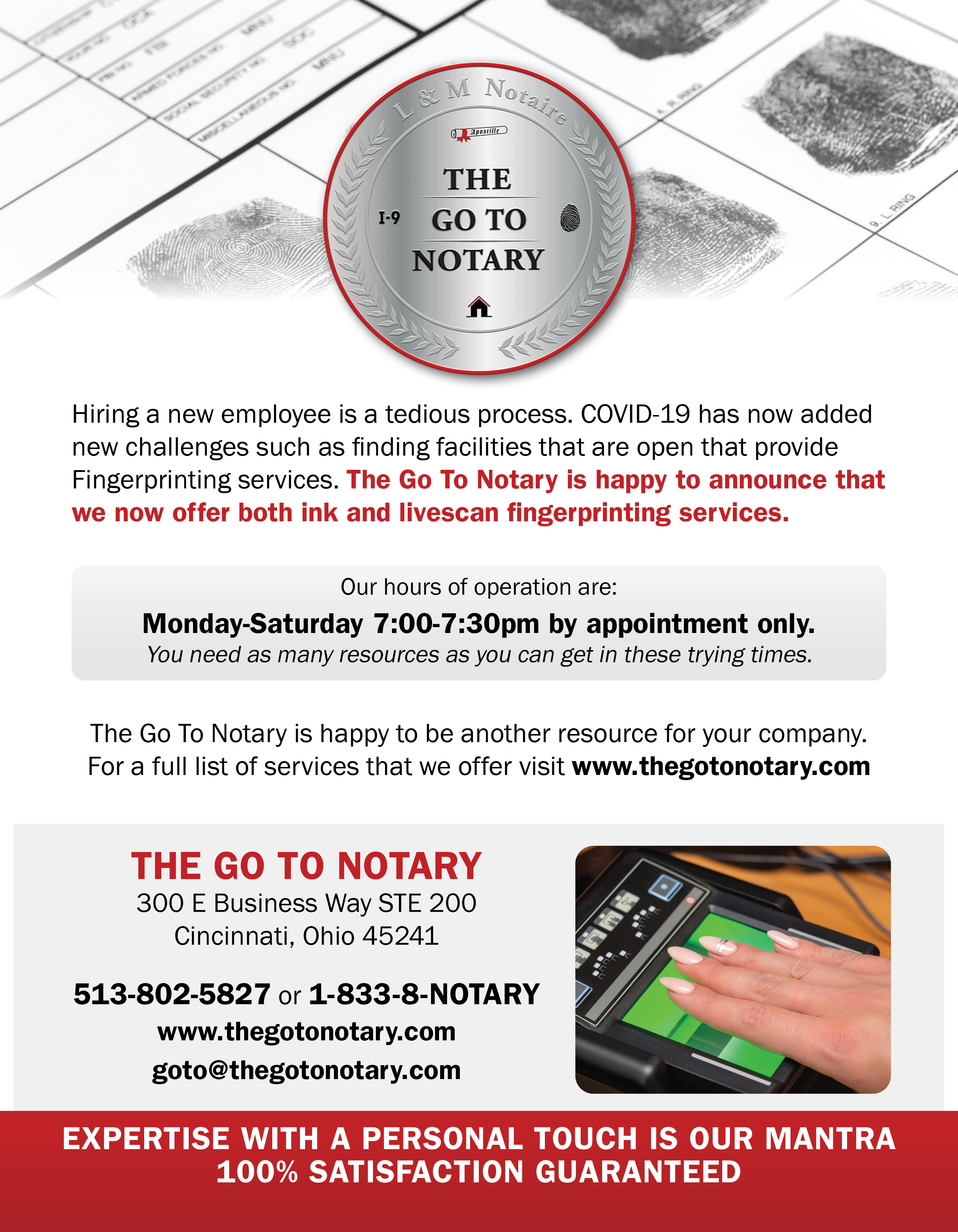 The Go To Notary Image